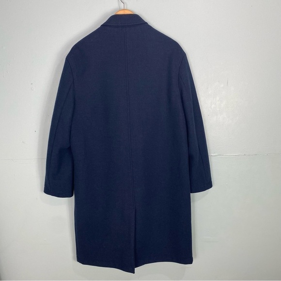 Zara Chester Coat Blue 9621 480‎ Sz  XL - Picture 6 of 8
